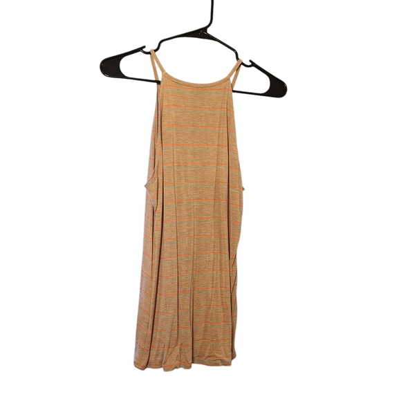 Buckle BKE Striped Pink Halter Tank Top Size Large - Picture 7 of 7